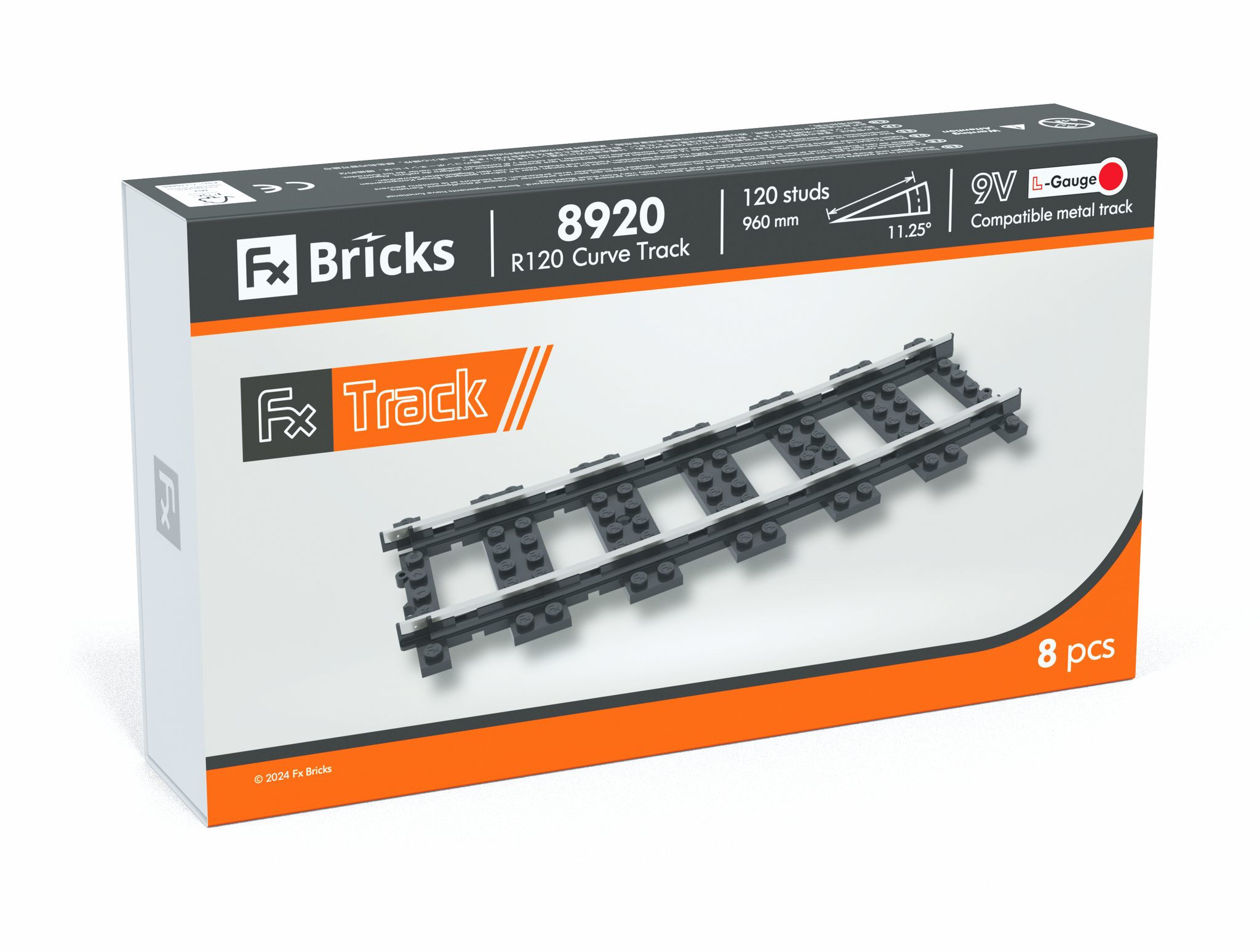 R120 Curve Track Fx Bricks