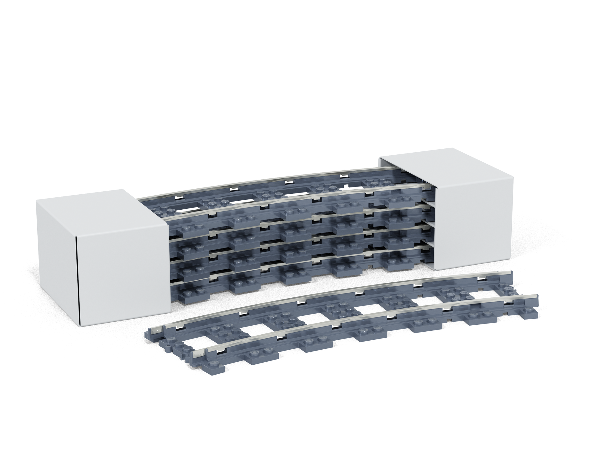 R64P Curve Track – Fx Bricks