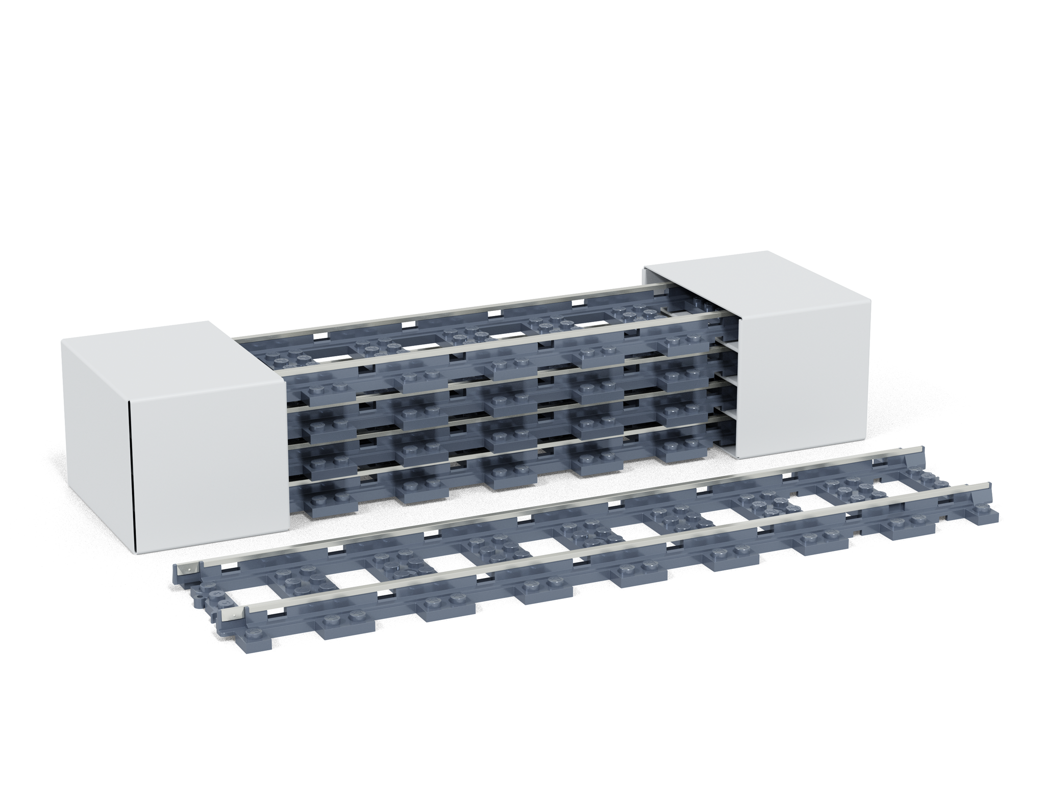 S32 Straight Track – Fx Bricks